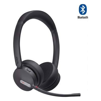 Auriculares Yealink BH70 Mono MS edition/Bluetooth 5.3 con adaptador USB-C y USB-A/35 horas de conversación/Cancelación de ruido con 3 micrófonos