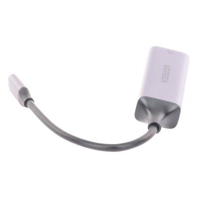 Adaptador de Red USB-C 3.1 (5 Gbps) a RJ45 | Thunderbolt 3 | Admite 10/100/1000 Mbps | Chip Inteligente | Amplia Compatibilidad | Caja de Aluminio | Longitud del cable 10 cm. - Imagen 3