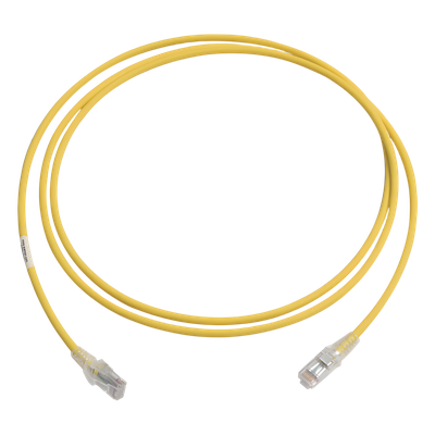 Patch Cord Cat6 UTP / CM-LS0H / 2.13 m (7 ft) / 26 AWG / 250 MHz / PoE++ / Amarillo