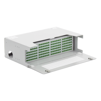 Distribuidor de Fibra Óptica para 144 Empalmes, con 144 Acopladores SC/APC y 144 Pigtails, 19, 5 UR - Imagen 6