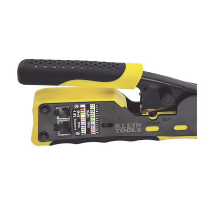 Ponchadora/Pelacables/Cortacables con Matraca para Conectores Pass-Thru RJ45 y Conectores Estándar RJ11/RJ12. - Imagen 5