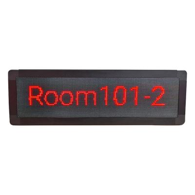 Pantalla LED de Pasillo para Hospital/Asilos, Doble Cara, Matriz 128×32, Indicadores RGB, Para Solución de Enfermería Fanvil - Imagen 3