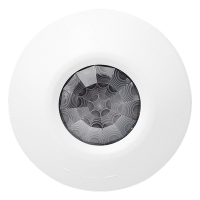 Detector de movimiento PIR de techo con cobertura 360° y lente de 31 zonas para interiores