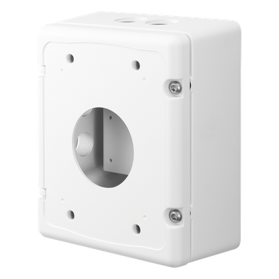 CAJA DE CONEXIONES COMPATIBLE CON MONTAJES PARA PTZ HANWHA 