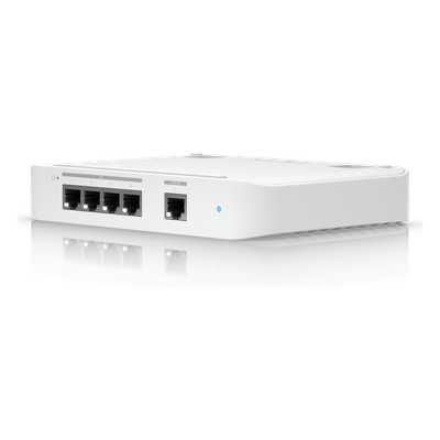 USW Flex XG Switch Capa 2, Compacto de 4 Puertos 10GbE, Puede ser Alimentado por un Puerto GbE PoE+ o con un Adaptador 5 Vcc USB-C - Imagen 6