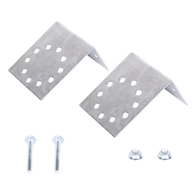 Base Multiposición para postes de paso o esquina / Acero Galvanizado Cal. 12 / 0.36 kg / Kit de Tornillería Incluido / Compatible con 7 Modelos SYSpost - Imagen 5