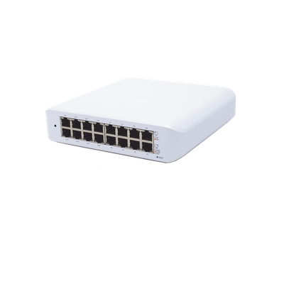 Switch UniFi Lite Administrable PoE de 16 Puertos 10/100/1000 Mbps (8 puertos 802.3af/at), 45 W - Imagen 5