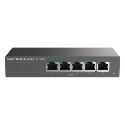 Switch PoE+ Gigabit No Administrable / 5 puertos 10/100/1000 Mbps / 4 puertos PoE+ / hasta 60W - Imagen 2