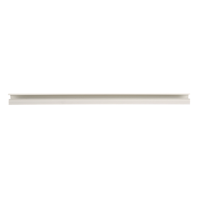 Canaleta LD10 de PVC rígido, con cinta adhesiva para instalación sin herramientas, de 38.4 x 24 x 1828.8 mm, Color Blanco Mate - Imagen 3