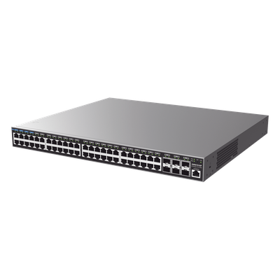 Switch Capa 3 PoE+ Administrable / 48 puertos 10/100/1000 Mbps + 6 Puertos SFP+ de 10 Gigabits / Hasta 740W / Compatible con GWN Cloud. - Imagen 4