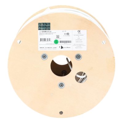 Bobina de Cable Blindado F/UTP de 4 Pares, Z-MAX, Cat6A, Soporte de Aplicaciones 10GBase-T, CM, Color Blanco, 305 Metros (1000 Pies) - Imagen 4
