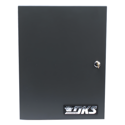 Cuadro de Mando Para Operadores Abatibles Doorking 6006-380 / Soporta Respaldo de Baterias 