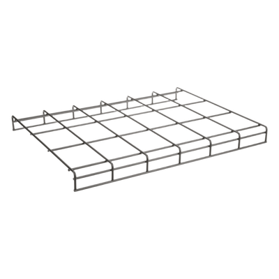 Charola para Canalización Wyr-Grid® Tipo Malla, Con Pintura Electrostática en Color Negro, 18 in (457.2 mm) de Ancho, 53.1 mm de Alto y 3 m de Largo 