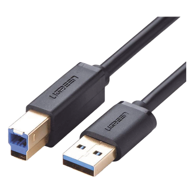 Cable USB-A 3.0 macho a USB-B macho / Ideal para Impresora, Escáner, Pianos, Barras de sonido, etc. / Plug & Play / Compatibilidad Universal / 2 metros