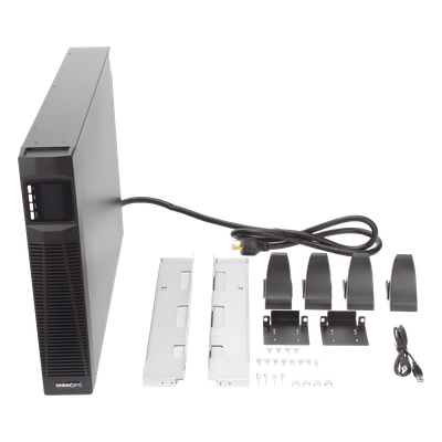 UPS de 3000VA/2700W / Topología On-Line Doble Conversión con Baterías Internas / Entrada y Salida de 120 Vca / Pantalla LCD Configurable / Formato Rack o Torre / 8 Salidas - Imagen 8