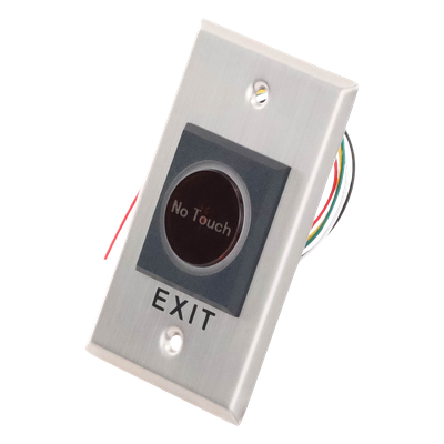 Botón Sin Contacto / Indicador LED / NO / NC / Interior / Acero Inoxidable - Imagen 5