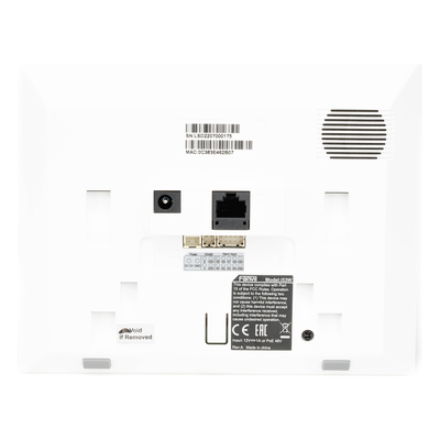 Monitor IP/SIP para interior, Wi-Fi, pantalla táctil de 7", audio de 2 vías, PoE, 8 interfaces de entrada de alarma. - Imagen 7