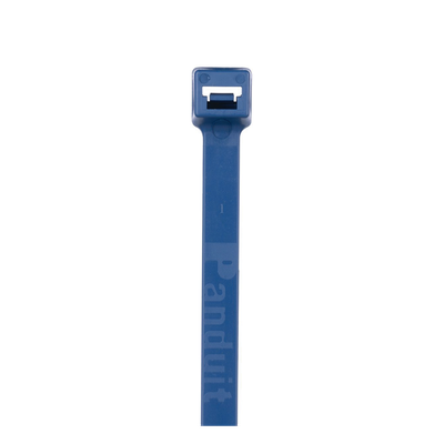 Cincho Pan-Ty® 203mm largo x 3.4mm ancho, Intermedio de Polipropileno y Metal Detectable, Color Azul Oscuro. 100 Piezas - Imagen 4