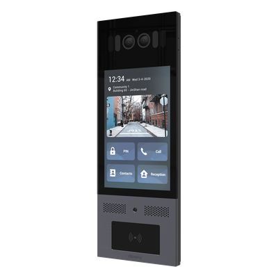 Frente de Calle Antivandálico IK10 / Incluye montaje / Administración 100% en la Nube / Notificación a APP / Llamada Telefónica / ANDROID / SIP / ONVIF /Reconocimiento Facial / QR y PIN para Visitas / IP66 / Bluetooth / NFC - Imagen 4