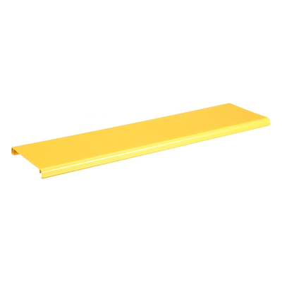 Tapa Con Bisagra a Presión Para Canaleta FiberRunner™ FR6X4YL6, de PVC Rígido, Color Amarillo, 1.8 m de Largo - Imagen 3