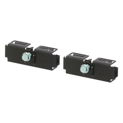 Kit de 2 Clips para Unión de Charolas Wyr-Grid de Panduit, Compatible con 8 y 12 in de Ancho, Color Negro