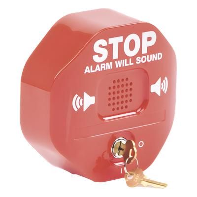 Alarma Multifunción Exit Stopper® para proteger puertas dobles (incluye contactos magnéticos) - Imagen 5
