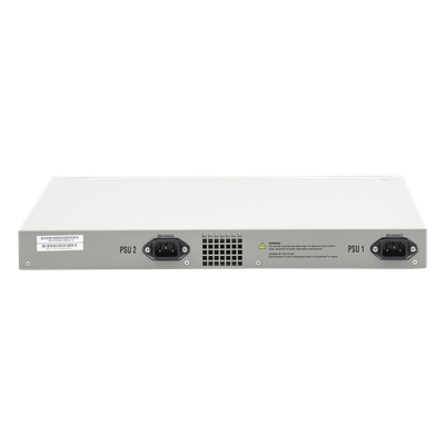 Switch inteligente de distribución o core, Stackeable, Capa 3, 24 x 1000 Mbps + 4 x SFP+ 10 G, Doble fuente de alimentación redundante - Imagen 7