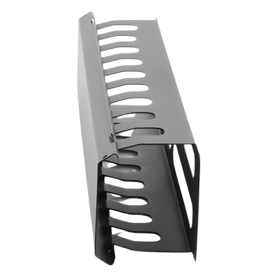 Organizador de Cables Horizontal de 2U para Rack de 19" con Cubierta Metálica - Imagen 4