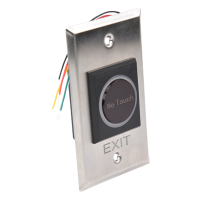 Botón de Salida sin Contacto con Control Remoto / Iluminación LED / Distancia de Detección Touch Ajustable - Imagen 5