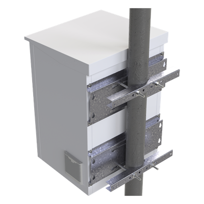 Herraje para Fijación a Pared, Torre o Poste compatible con LP-FORTE-16UR3 y LP-FORTE-24U-R3 - Imagen 6