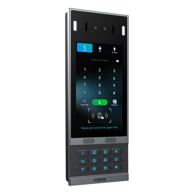 Videoportero SIP con Reconocimiento Facial / Pantalla Táctil IPS 7" / Cámara 2MP / 2 Relevadores / Teclado Retroiluminado / IP66 IK07 / PoE - Imagen 3