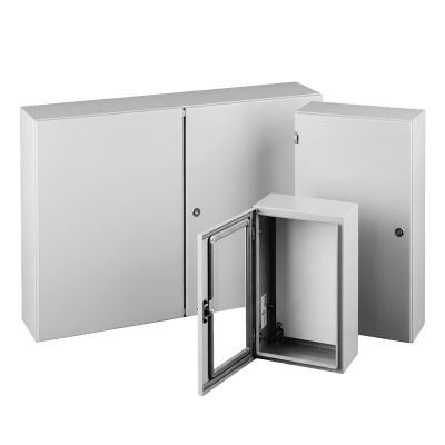 Gabinete Eléctrico de Control (Línea Concept) de 508x508x203 mm NEMA 4/12, Acero Color Gris Claro - Imagen 3
