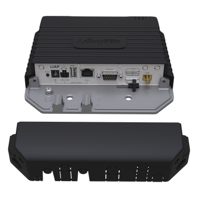 (LtAP) - A heavy-duty 2.4GHz access point with two miniPCI slots, three SIM slots and GNSS support (GPS, GLONASS, BeiDou, Galileo) - Imagen 4