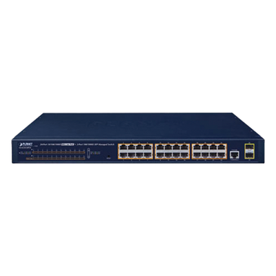 Switch PoE Administrable Capa 2 / 24 Puertos10/100/1000BASE-T / 2 SFP 100/1000BASE-X / POE 802.3af/at - Imagen 4