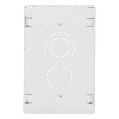 Caja de Pared Superficial, Uso Universal con Placas de Pared, con Cinta Adhesiva, Color Blanco - Imagen 5