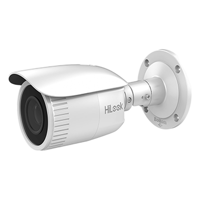 Bala IP 4 Megapixel / Lente Motorizado 2.8 - 12 mm / 30 mts IR EXIR / PoE / Exterior IP67 / WDR 120 dB / Micro SD / ONVIF