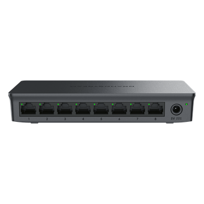 Switch de Red Administrable Capa 2 Lite / 8 Puertos Gigabit Ethernet / VLAN / QoS / Snooping IGMP / Montaje en Pared y Escritorio / Compatible con GDMS - Imagen 3