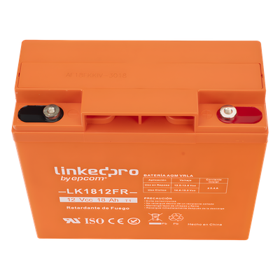 Batería de respaldo 12 V | 18 Ah | AGM | Certificada UL94-V0 Retardante a la Flama | Especial para Seguridad Electrónica | UPS | Sistemas de Emergencia | Vida útil 5 años | Terminales T1 - Imagen 5