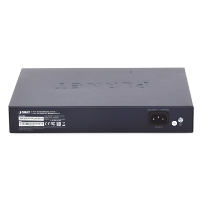 Switch Administrable Capa 2, 8 Puertos PoE 802.3af/at Gigabit, 140 W Max, 2 Puertos SFP, Modo Extendido Hasta 250 m, Soporta Administración en Nube CloudNMS ( HW Rev. 3.0 en Adelante). - Imagen 6