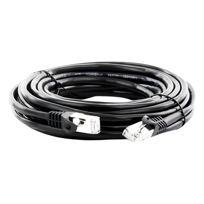 Cable de Parcheo FTP Cat5e - 7.0 Metros (22.97 Pies) - Negro - Imagen 4