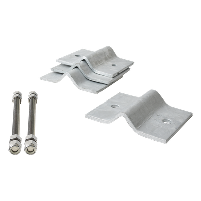 Herraje Adaptador de Mástil para Diámetros desde 3/4" hasta 2-1/4". Galv. en Caliente. - Imagen 3
