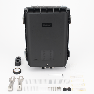 HUB Box Preconectorizada EASYCONN® de FiberHome para Exterior, IP68, Hasta 96 Empalmes, Incluye 2 Splitters 1*4 - Imagen 9