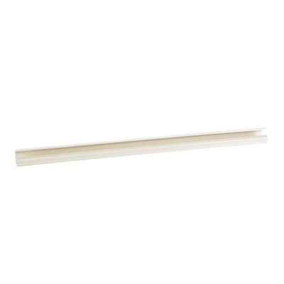 Canaleta LD10 de PVC rígido, con cinta adhesiva para instalación sin herramientas, de 38.4 x 24 x 2438 mm, Color Blanco Mate - Imagen 4