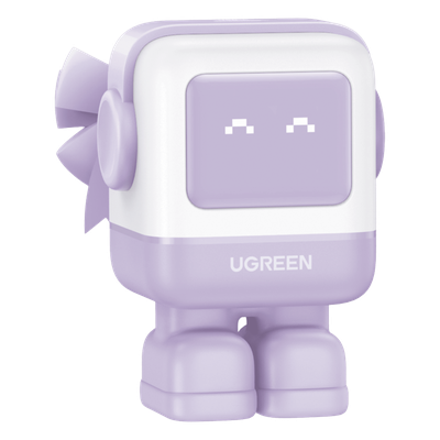 Cargador RobotGaN de 65W Serie UNO | 3 Puertos de Carga Rápida | 2 USB-C | 1 USB-A | PD 3.0 | QC 4.0 | Carga Inteligente | Tecnología GaN II | Zapato Magnético Extraíble | Carcasa Ignífuga | Pantalla LED - Imagen 3