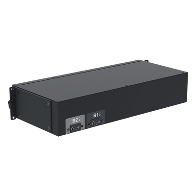 PDU Básico para Distribución de Energía, Enchufe de Entrada NEMA L5-30P, Con 16 Contactos NEMA 5-20R, Instalación Horizontal de 19in, 2 UR, 30 Amp, 120 Vca - Imagen 3