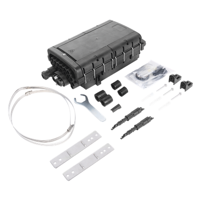 Caja de Distribución de Fibra Óptica para 48 Empalmes con 16 Acopladores SC/APC, Enterrado Directo, IP68 - Imagen 5