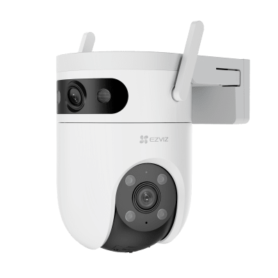 Cámara IP WiFi 6 (Doble Banda 2.4 GHz y 5 GHz) PT Dual-Lente / 3K (5mp + 5mp) / Visión Nocturna Color Hasta 40m / Detección IA Humano-Vehículo / Seguimiento Automático / Defensa Activa con Sirena y Luz Estroboscóp - Imagen 4