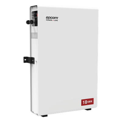 Batería de Litio Hierro Fosfato (LiFePO4)  de 10 Kwh, 51.2 Vcc, 200 Ah, Outdoor, Instalación a pared 