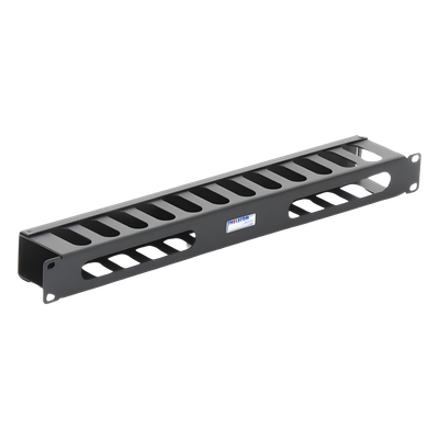 Organizador de cables horizontal de 19", 1UR - Imagen 4