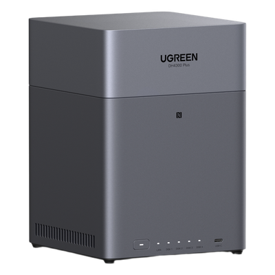 NAS UGREEN NASync DH4300PLUS / 4 Bahías SATA / Procesador RK3588C 8 GB RAM / 2.5GbE Puerto / HDMI 4K / USB 3.2 Type-C / RAID 0/1/5/6/10 / Acceso Remoto UGREENlink - Imagen 3